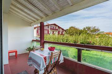 Gîte pour 2 personnes, avec balcon dans Plage Chambre d'Amour