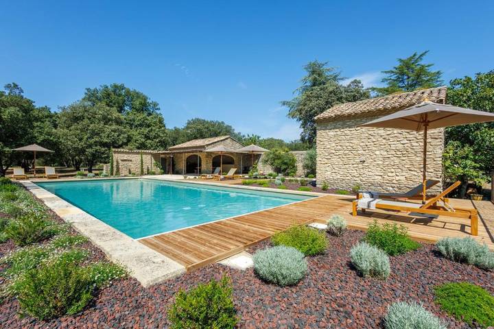Casa de huéspuedes para 2 personas, con vistas y terraza además de jardín y piscina - 1