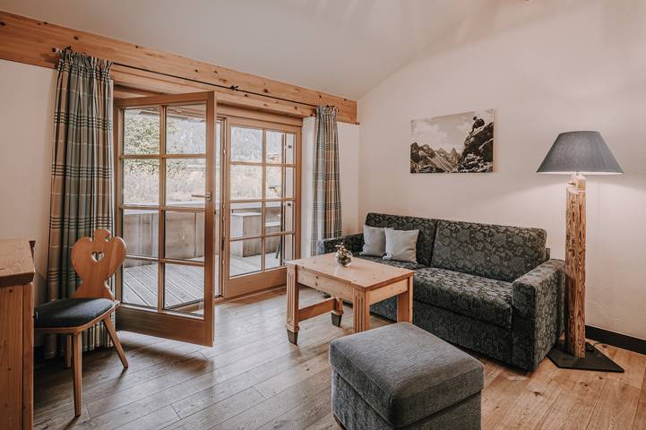 Bauernhof für 4 Personen, mit Balkon und Whirlpool sowie Garten und Pool in Oberstdorf