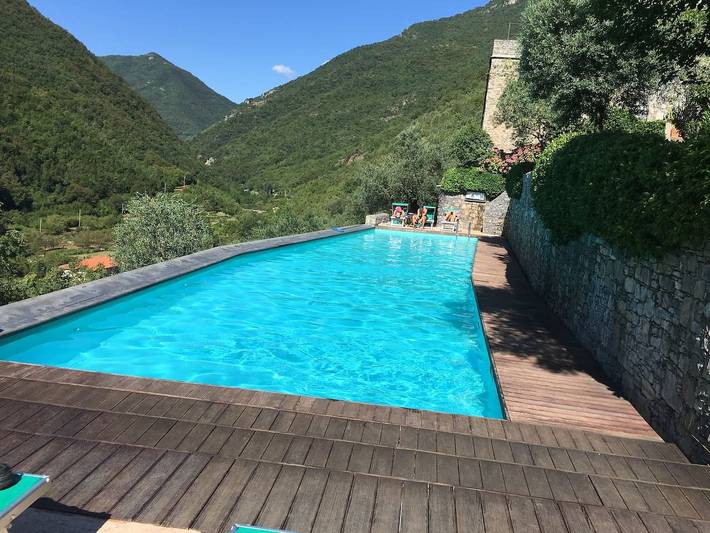 Casa vacanza per 6 persone, con Giardino e Piscina in Liguria