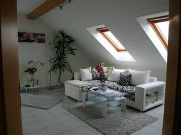 Ferienwohnung für 4 Personen, mit Garten und Balkon in Longkamp