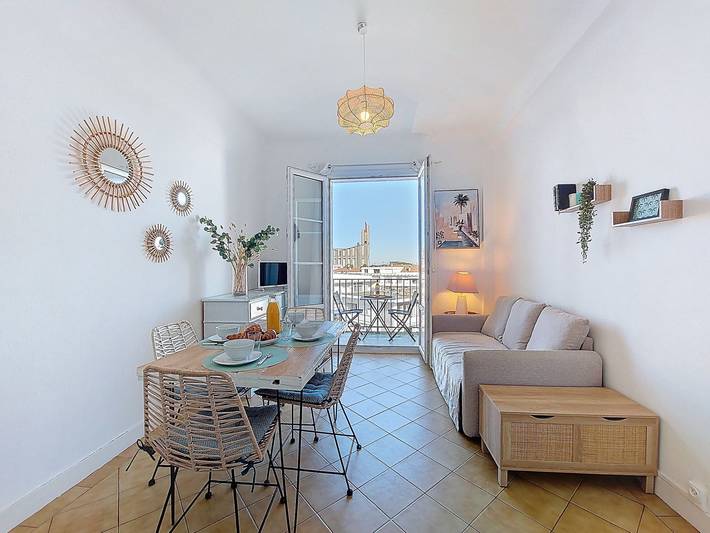 Appartement de vacances pour 5 personnes, avec balcon