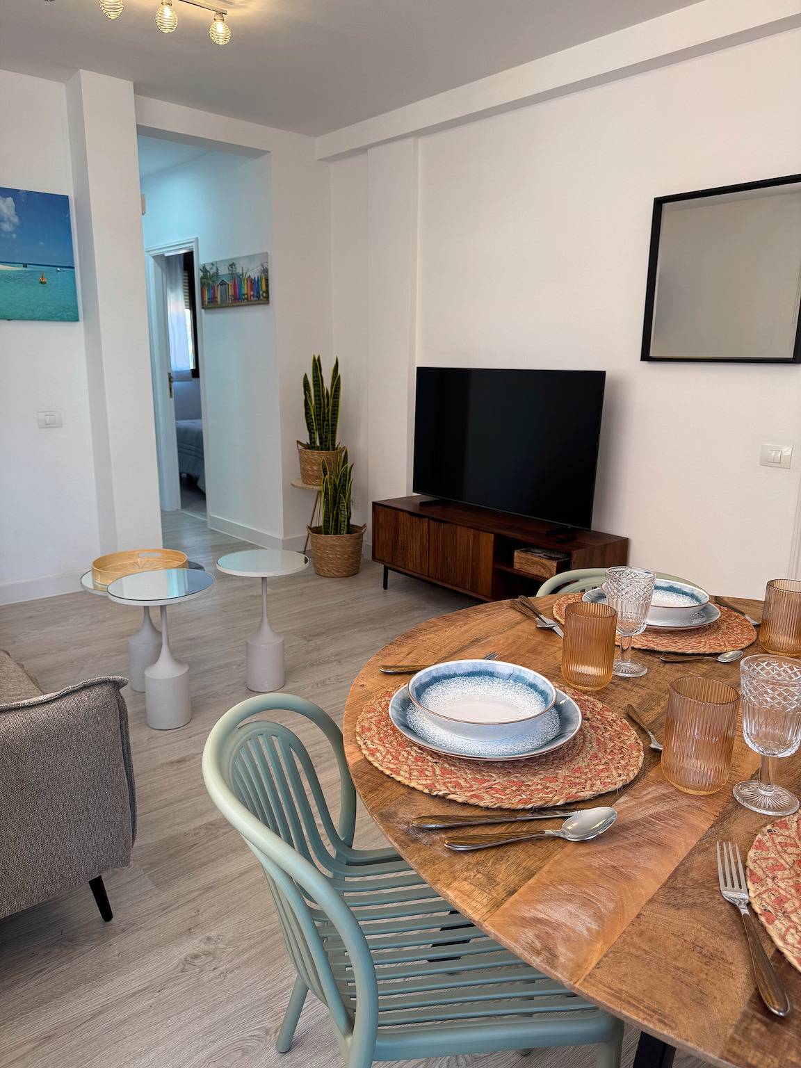 Geheel appartement, Vakantieappartement 'Brisa Beach El Médano' met Balkon, Wi-Fi en Airconditioning in Playa el Médano, Granadilla de Abona