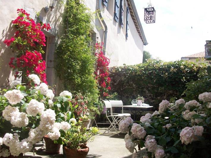 Chambre d’hôte pour 5 personnes, avec Jardin à Sames