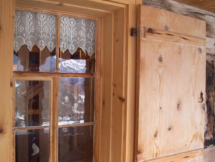 Denkmalgeschütztes Haus im idyllischen Mellau - Nazes Hus - Doppelzimmer Hangspitze in Bregenzerwald (Vorarlberg), Mellau