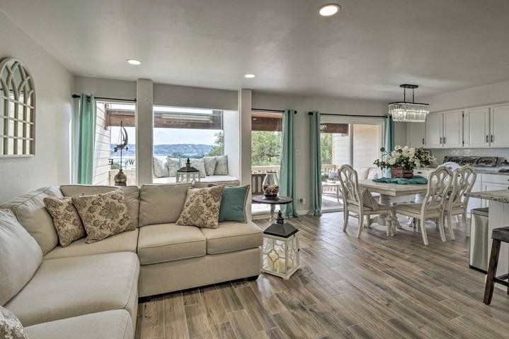 Casa de vacaciones para 8 personas, con balcón además de vistas y vistas al lago, Se admiten mascotas - 1