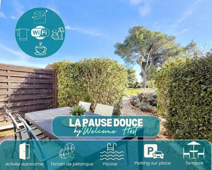 Casa de vacaciones para 2 personas, con terraza y piscina - 1