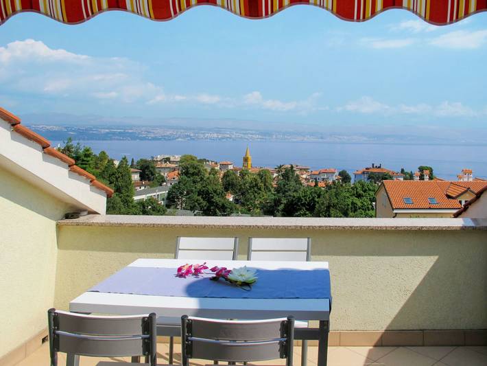 Vakantiewoning voor 4 personen, met Terras in Opatija Riviera