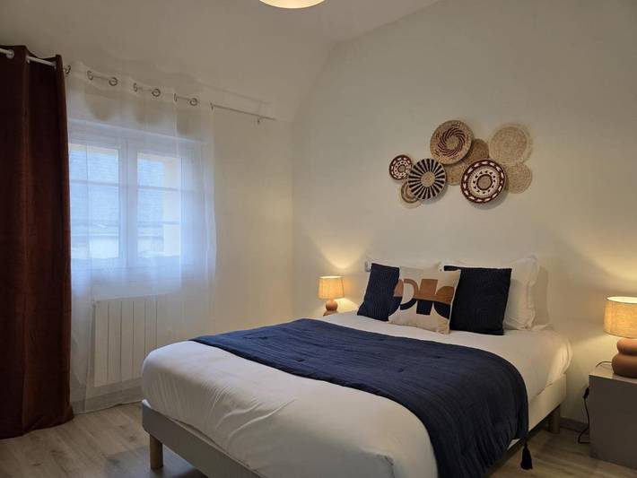 Location de vacances pour 6 personnes, avec vue ainsi que jardin et terrasse, animaux acceptés à Bué - 4