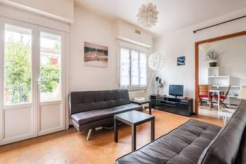 Location de vacances pour 4 personnes, avec terrasse dans Casino de la Plage (Arcachon)