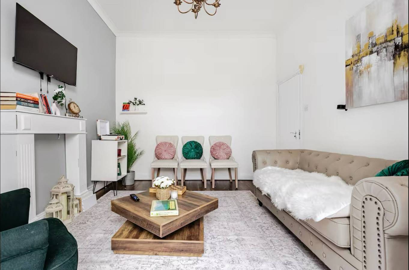 Appartement entier, Appartement spacieux avec terrasse – King’s Cross in Borough londonien d'Islington, Londres