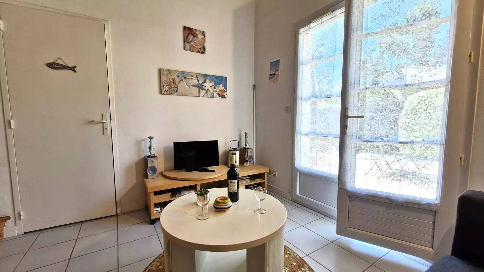 Meschers sur Gironde - Maisonette de Vacances - terraza - cerca de Plage in Meschers-sur-Gironde, Region de Rochefort