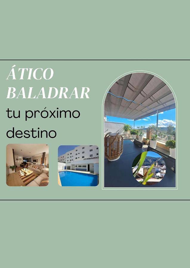 Apartamento de vacaciones para 12 personas, con terraza además de vistas y piscina - 1