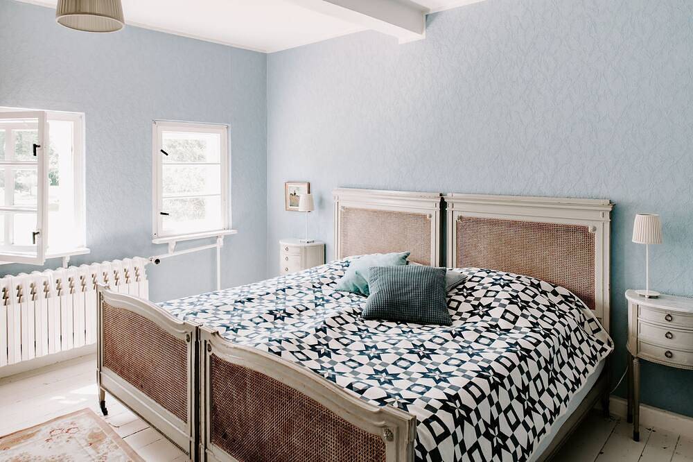 Pommernhaus Forsthaus Rieth am See, Sauna, Kamin, Ruderboot - großer umzäunter in Rieth am See, Luckow