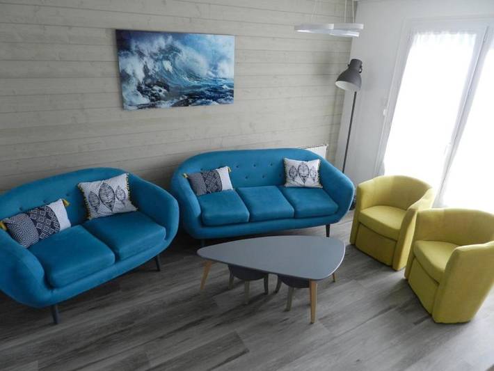 Location de vacances pour 10 personnes, avec jardin, animaux acceptés à Saint-Laurent-sur-Mer - 2