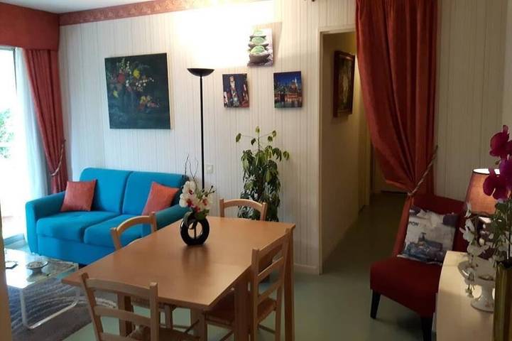 Appartement de vacances pour 4 personnes, avec jardin et terrasse