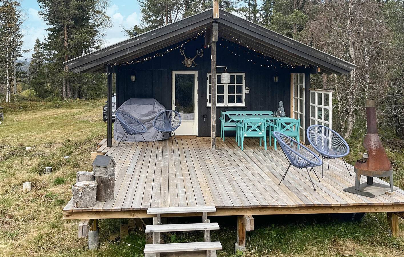Ferienhaus für 9 Personen mit Garten in Vinje