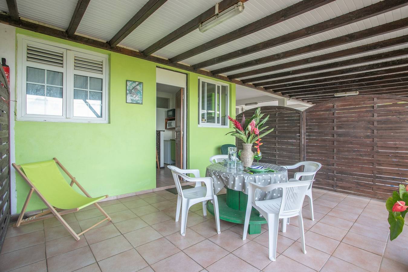 Ganze Wohnung, Charmante Wohnung mit Meerblick in Le Robert - 30m² in Le Robert, Martinique