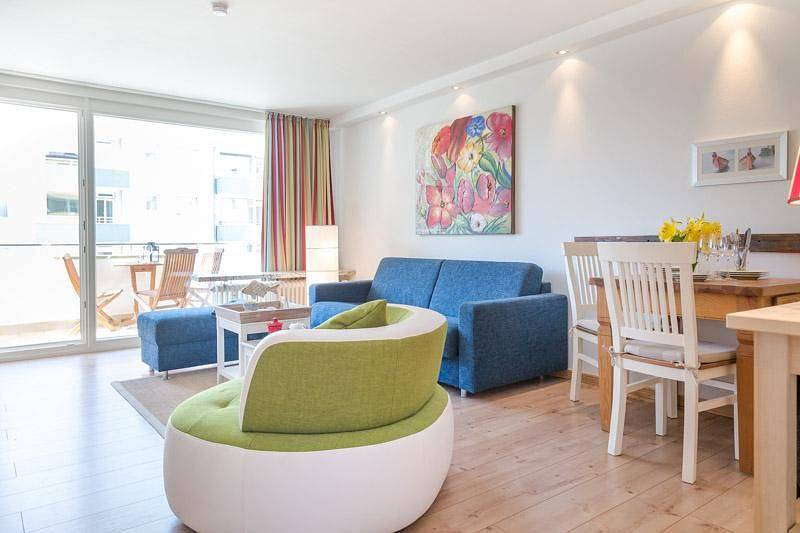 Apartamento entero, Apartamento de vacaciones para 3 personas con balcón in Westerland, Sylt (Gemeinde)