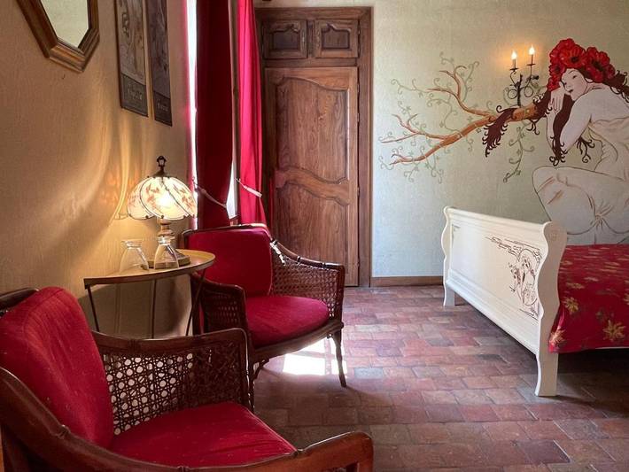 Location de vacances pour 2 personnes, avec piscine et jacuzzi ainsi que jardin et terrasse à Bouhy - 4