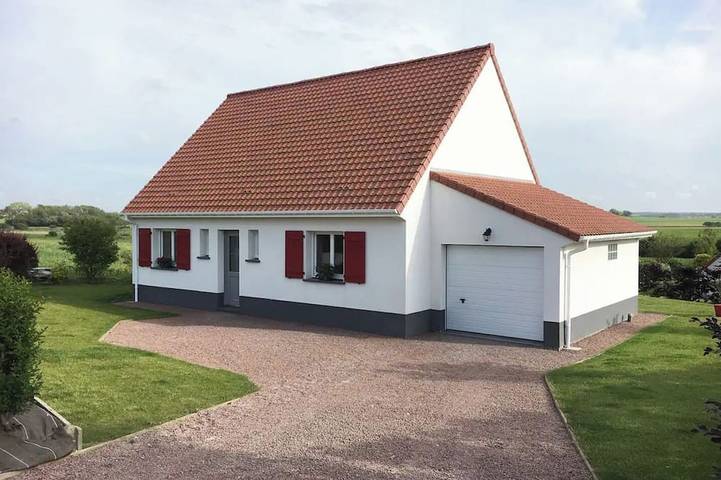 Maison de vacances pour 8 personnes, avec Terrasse et Jardin