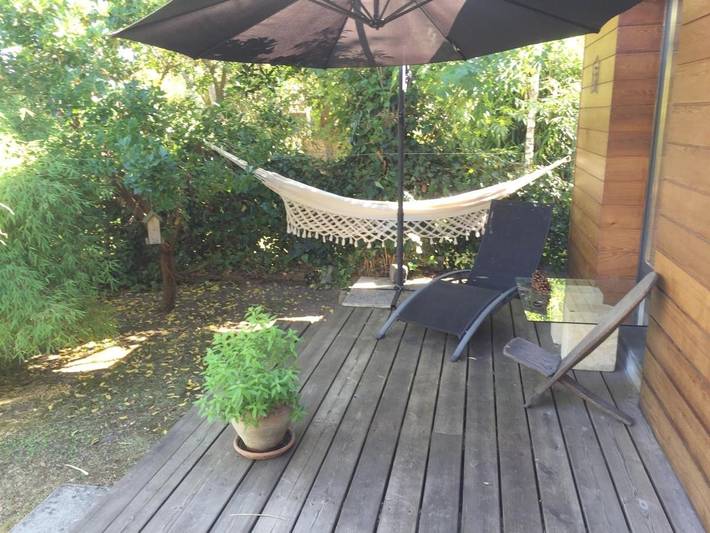 Chambre d’hôte pour 3 personnes, avec vue et jardin