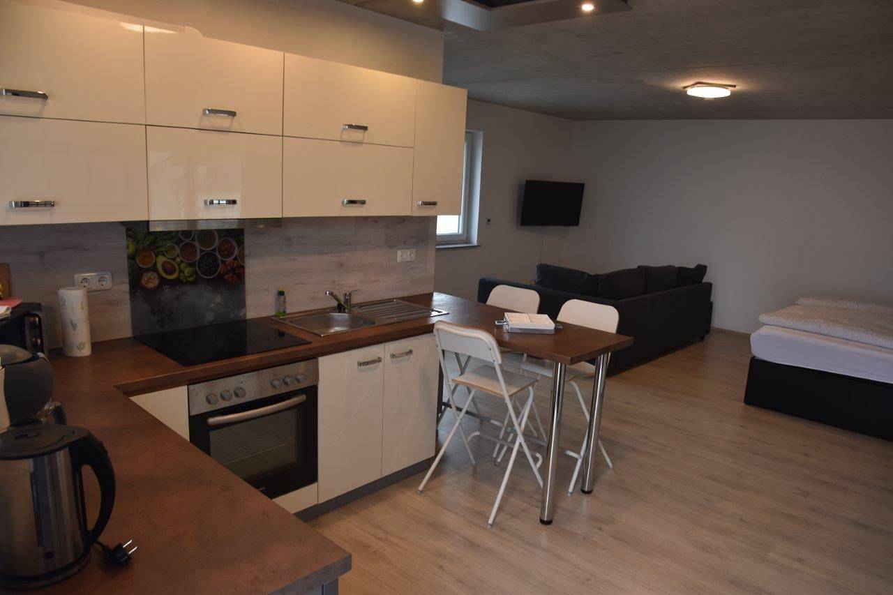 Ferienwohnung Steigerwaldblick - Ferienwohnung (40 qm) mit kostenfreiem Wlan in Dingolshausen, Fränkisches Weinland