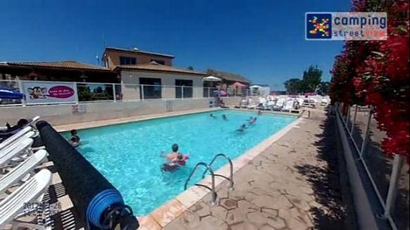 Camping pour 6 personnes, avec piscine ainsi que terrasse et sauna à Sérignan - 2