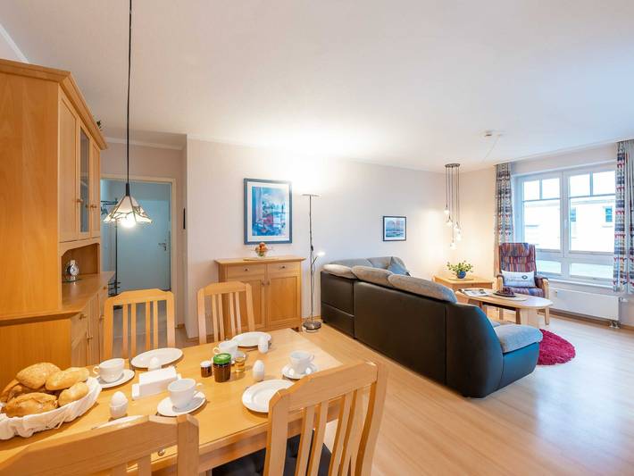 Ferienwohnung für 2 Personen, mit Balkon, kinderfreundlich in Süd-Rügen - 3