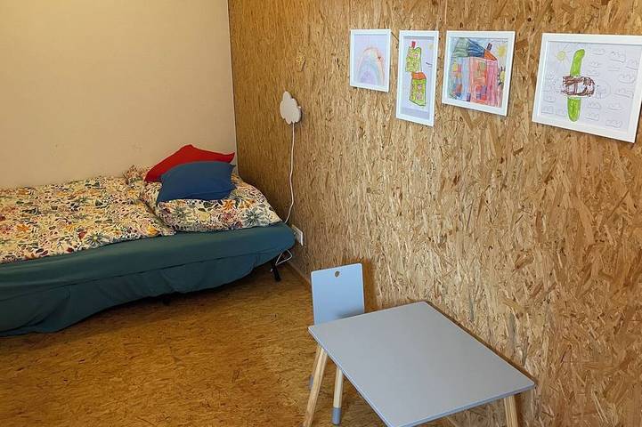 The Blue House - from hay barn to vacation apartment - now with Sauna in Pirmasens, Landkreis Südwestpfalz