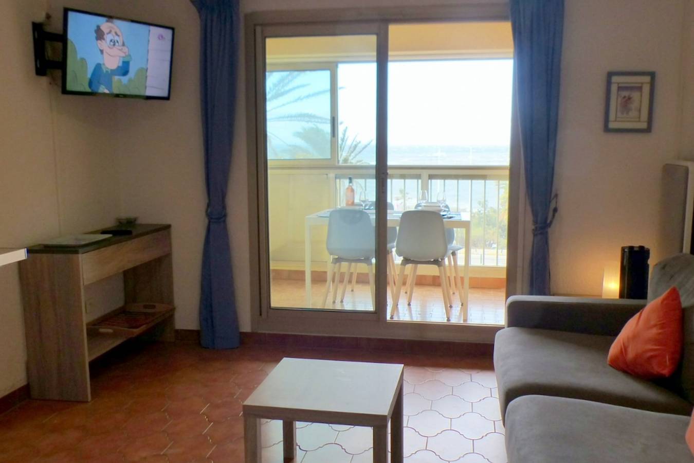 Ganze Wohnung, Ferienwohnung für 2 Personen mit Balkon in La Coudoulière, Six-Fours les Plages
