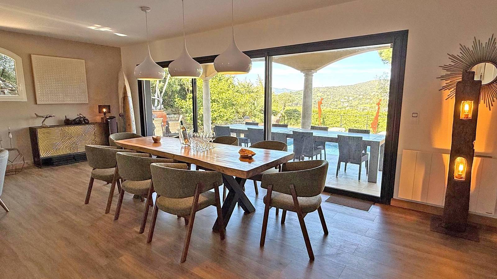 Hel ferielejlighed, Villa for 8 people - Private pool - Air conditioning - Wifi - Sainte Maxime - Rated 4* in La Nartelle, Sainte-Maxime