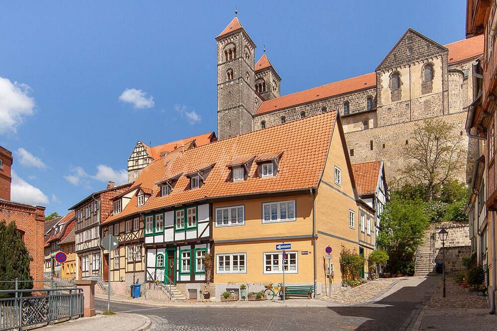 Ganze Wohnung, Wohlfühl-Apartment (87m², Einzeldenkmal) inmitten der Altstadt von Quedlinburg in Quedlinburg, Harzvorland
