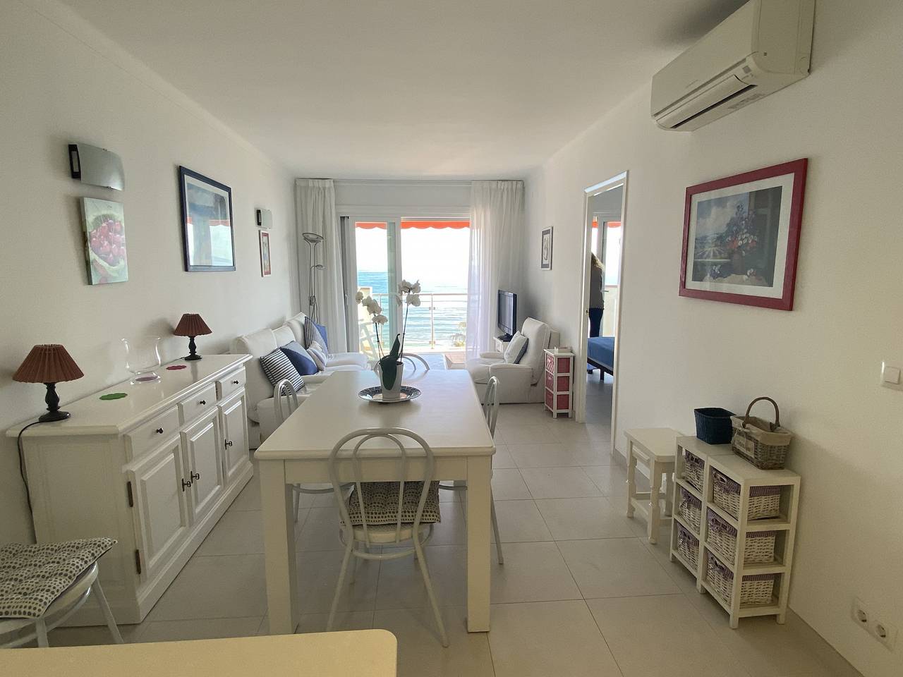 Appartement entier, Appartement de vacances pour 6 personnes avec terrasse in Santa Margarida, Roses