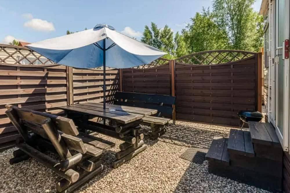 2 bedroom pet friendly (sta)caravan in Rowy in Rowy, Parc national Słowiński