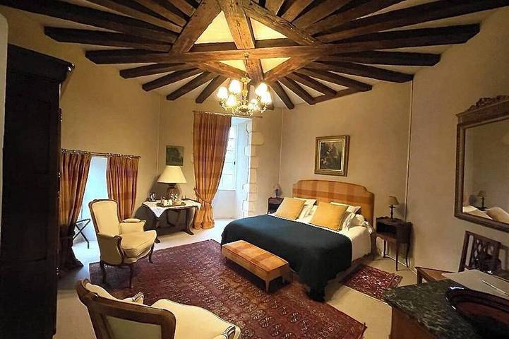 Château pour 17 personnes, avec piscine dans la Sarthe - 4