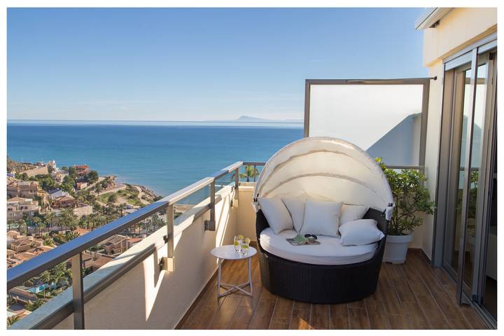 Holiday rental for 4 people, with Ocean view and Balcony as well as Terrace and Pool in Albufera de València Natural Park