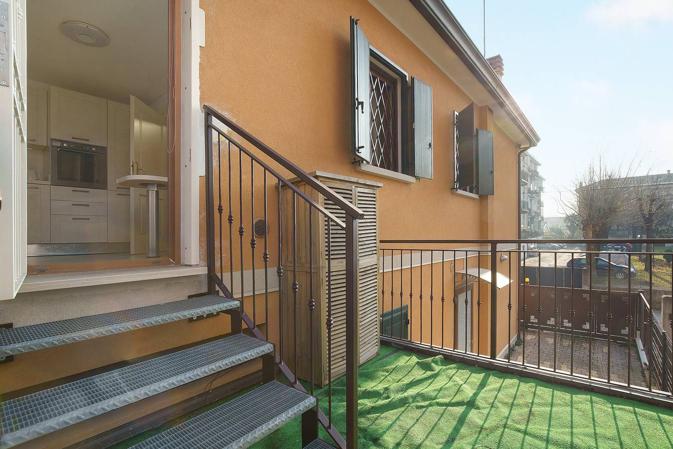 Ganze Wohnung, Ferienwohnung 'Ca' Mercati Mestre – Zwei Schlafzimmer' mit privater Terrasse, Wlan & Klimaanlage in Venedig, Venedig Provinz