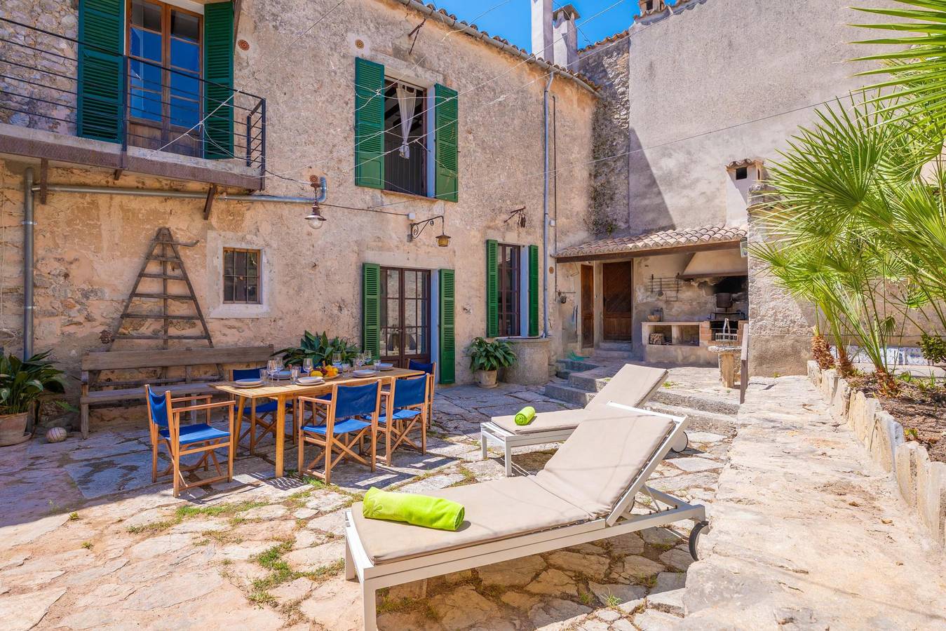 Casa Mallorquina Con Encanto - Rustikales Dorfhaus mit privatem Pool und kostenlosem Wlan in Mancor de la Vall, Mallorca Inselmitte
