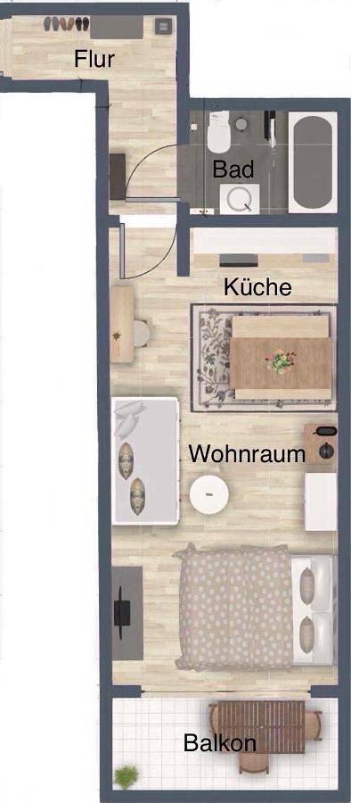 Ferienwohnung für 4 Personen, mit Garten und Ausblick sowie Pool und Sauna in Seeg - 2