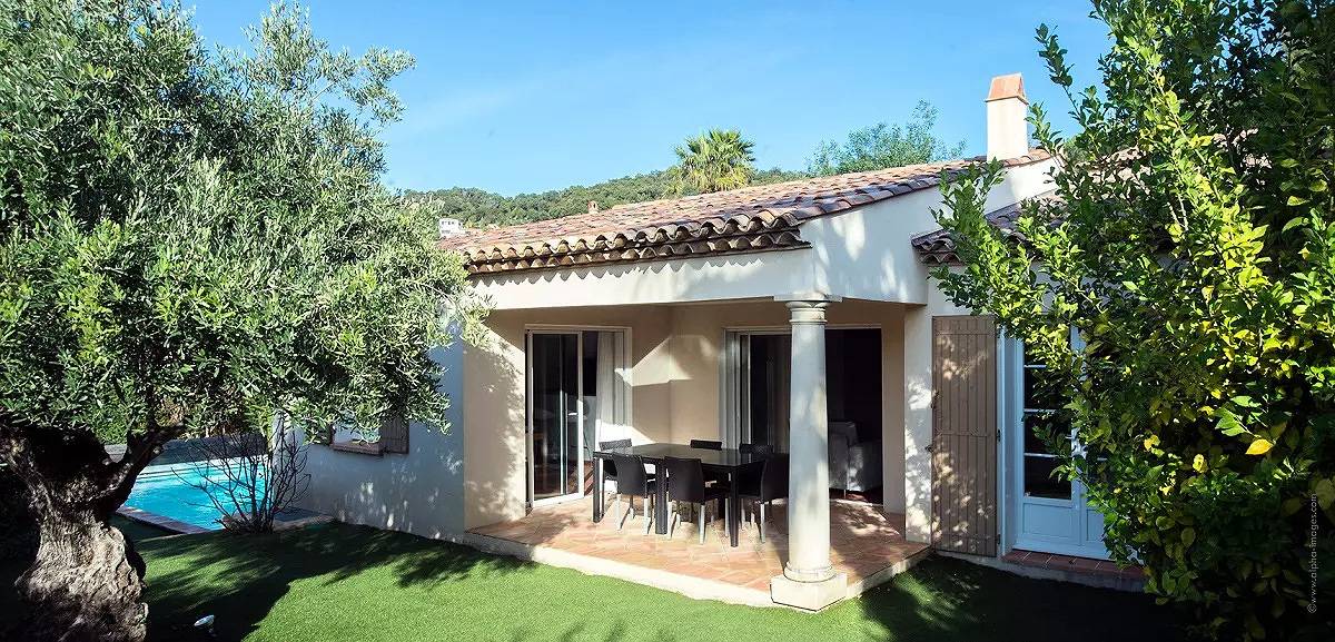 Villa 4 Zimmer 6/8 Personen mit Pool in Cavalaire-sur-Mer, Parc national Port-Cros