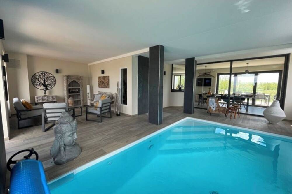 Villa - Heated indoor pool - Sea view - Direct beach in Brignogan-Plage, Región de Brest