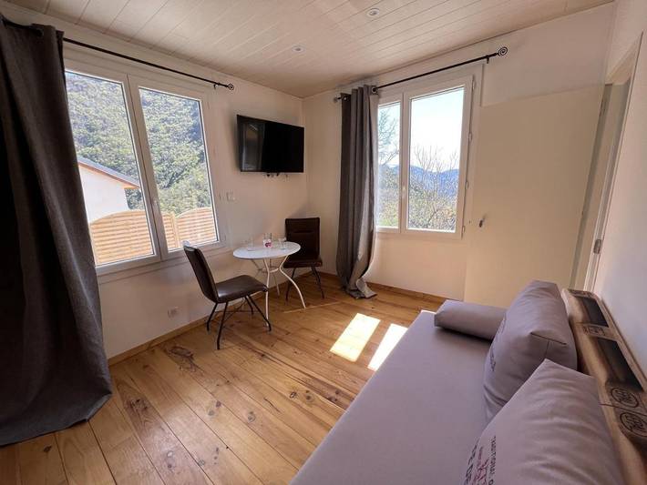 Location de vacances pour 4 personnes, avec balcon et vue à La Bollène-Vésubie - 3