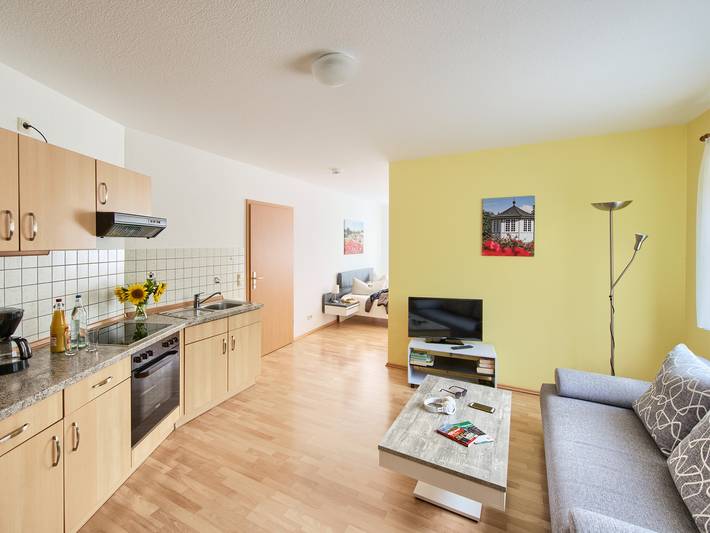 Ferienwohnung für 3 Personen, mit Balkon/Terrasse in Bad Langensalza - 4