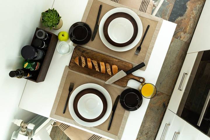 Gîte pour 2 personnes, avec balcon/terrasse, adapté aux familles à Bucarest - 4