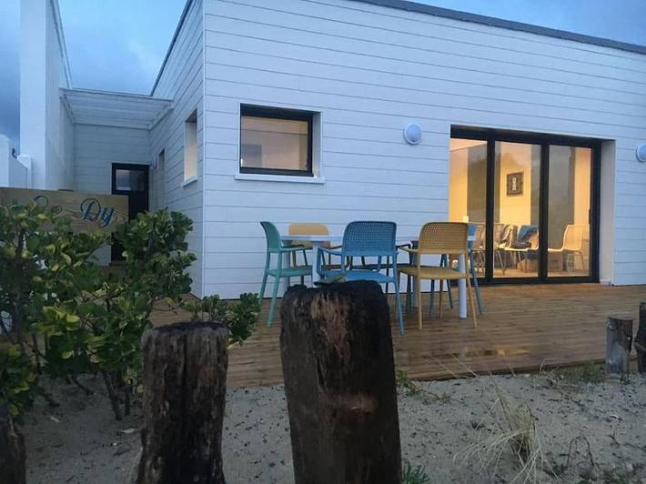 Maison de vacances pour 6 personnes, avec Terrasse ainsi que Jardin et Vue à Pirou