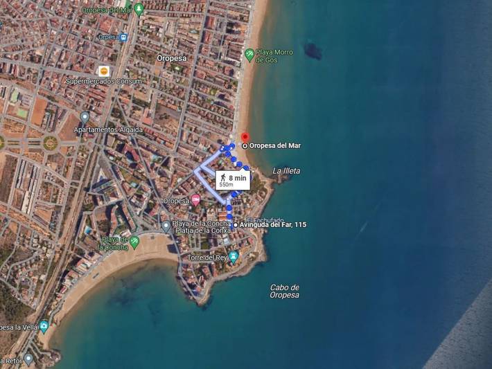 Apartamento entero, Wohnung Oropesa el Faro in Playa Morro de Gos, Oropesa del Mar