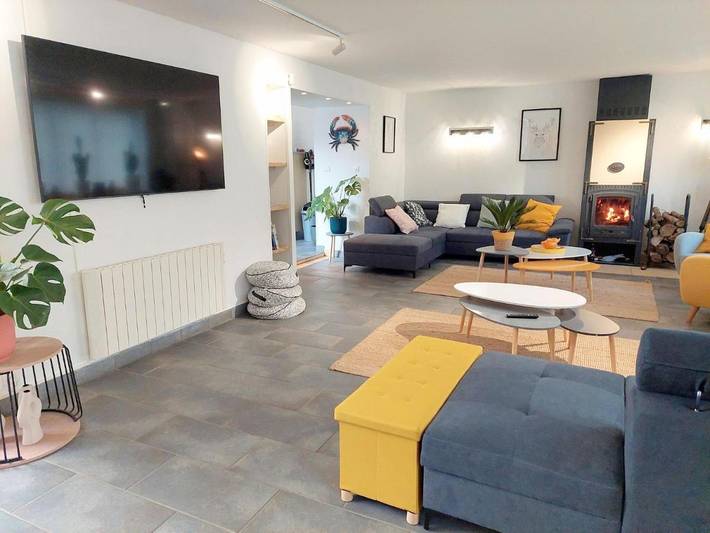 Location de vacances pour 15 personnes, avec Jacuzzi et Terrasse dans Office De Tourisme De Brignogan Plages - 2
