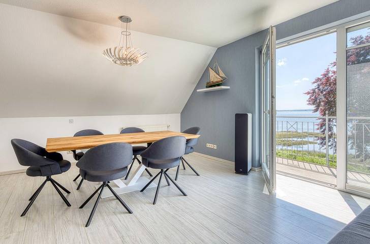 Ferienwohnung für 6 Personen, mit Balkon und Garten sowie Seeblick in Waren (Müritz) - 3
