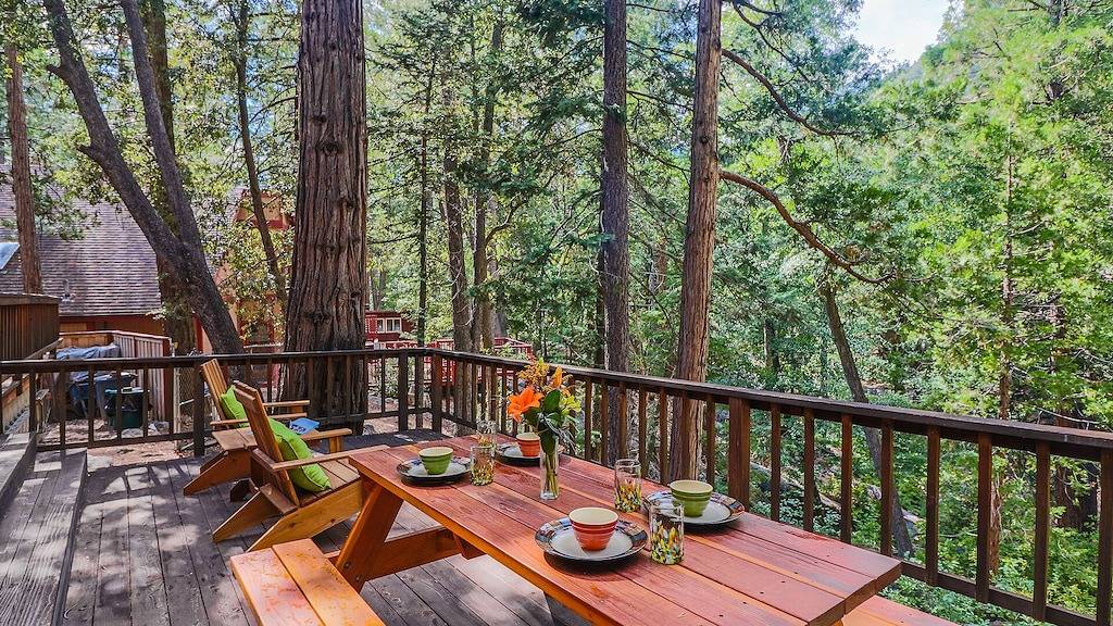 Log Cabin for 7 Guests in Idyllwild, Riverside County